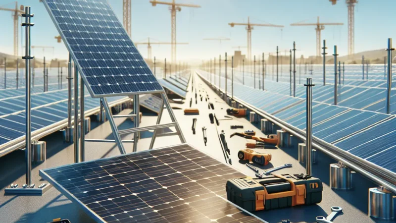 Zastosowanie szyn fotowoltaicznych w technice montażowej i energetyce